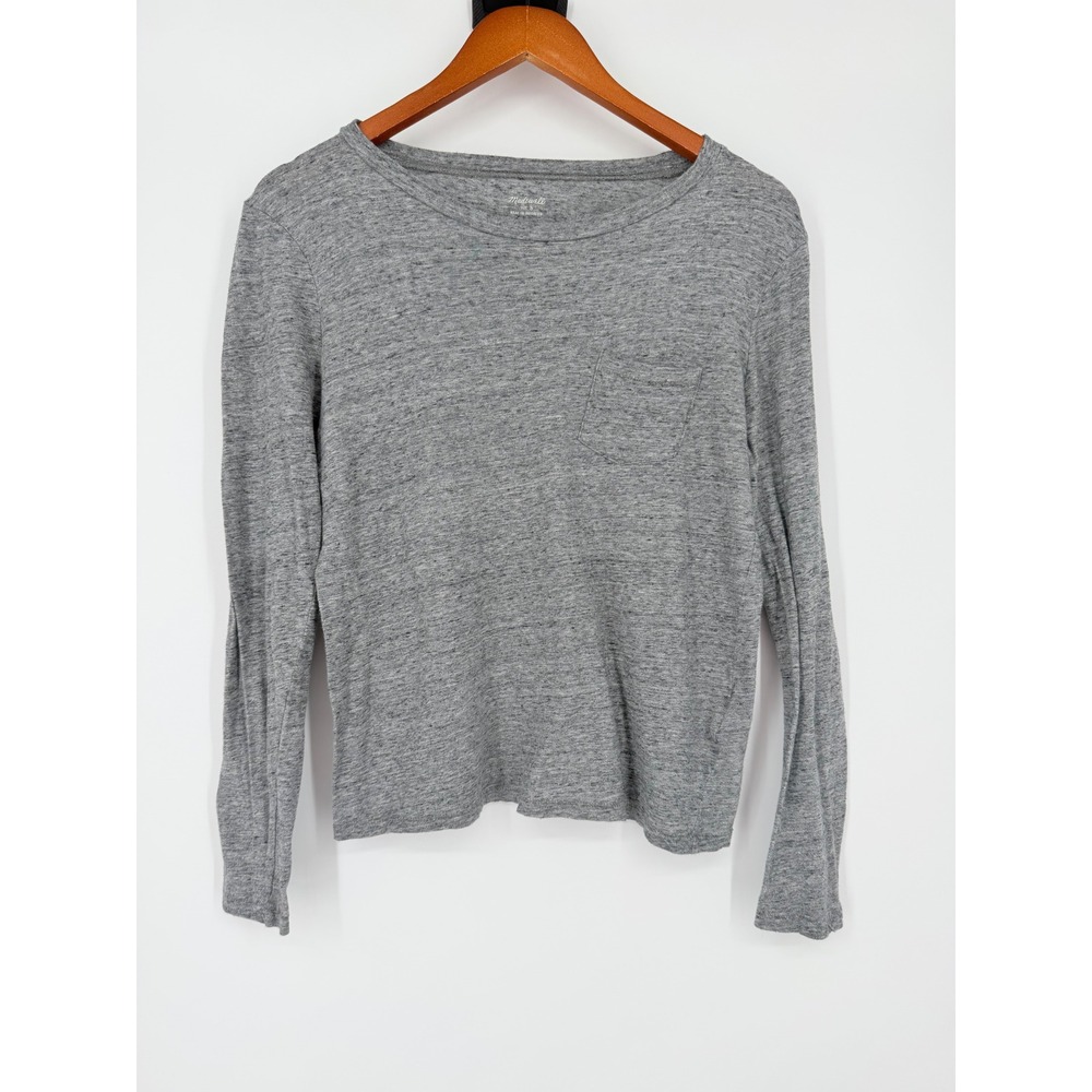 Madewell Womens Pocket Tee Small Cotton Minimalist Basic Normcore Casual